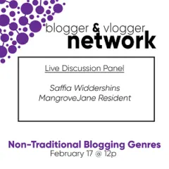 LIVE PRESENTATION – Non-Traditional Blogging Genres